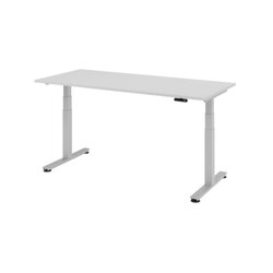 Hammerbacher VXDSM19/5/S Schreibtisch 180x80cm grau 