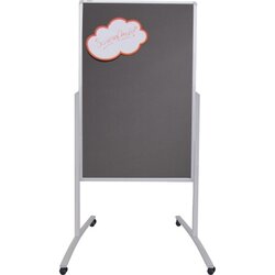 FRANKEN MTF801312 Mulitfunktionstafel PRO mobil  125x78cm Filz gr