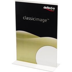 Deflecto® 47801 Tischaufsteller Classic Image gerade A4 hoch tr