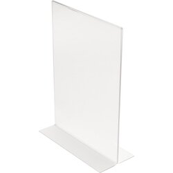Deflecto® Tischaufsteller Classic Image® T-Form DIN A6