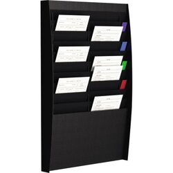 Paperflow A4V2X10.01 Wand-Sortiertafel V 20F DIN A4 schwarz