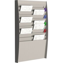 Paperflow A4V2X10.02 Wand-Sortiertafel V 20F DIN A4 grau