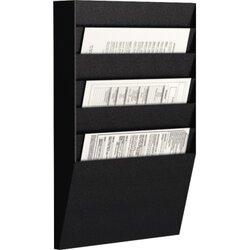 Paperflow A4H1X6.01 Wand-Sortiertafel H 6F DIN A4 schwarz