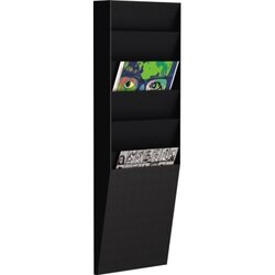 Paperflow A4V1X6.01 Wand-Sortiertafel V 6F DIN A4 schwarz
