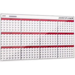 Bi-office GL163901 Jahresplaner Glas Kollektion 4mm weß