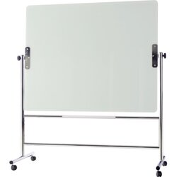 Bi-office GQR0350 Glastafel drehbar weiß 