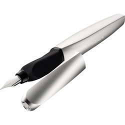 Pelikan 947101 Füllfederhalter Twist P457 M silber