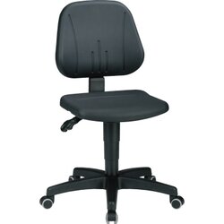 bimos 9653-2000 Arbeitsdrehstuhl Unitec 2 mit Rollen schwarz
