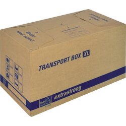 tidyPac® TP110.002 Umzugskarton Transportbox XL 68x35,5x35cm braun