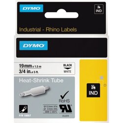 DYMO® 18057 Heißschrumpfschlauch 19mm weiß 