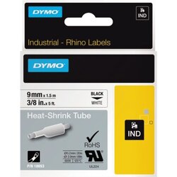 DYMO® 18053 Heißschrumpfschlauch 9mm weiß 