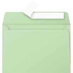 Clairefontaine 5476C Briefumschlag Pollen C6 grün 20 St./Pack.