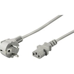 Goobay® 50076 Goobay Netzkabel 2m Schutzkontakt auf IEC 320-C13