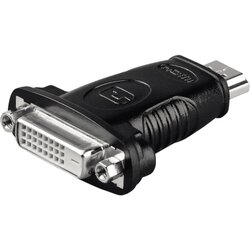 Goobay® 68098 Adapter HDMI/DVI-D HDMI Stecker auf DVI-D Buchse