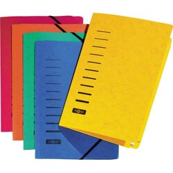PAGNA 24007-01 Eckspanner A4 3Klappen rot 