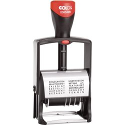 COLOP® 106975 Stativ-Wortbandstempel 2000/WD D02 K schwarz