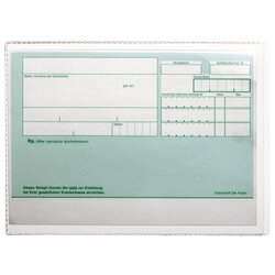 DURABLE Ausweishülle 105 x 148 mm (B x H) oben offen