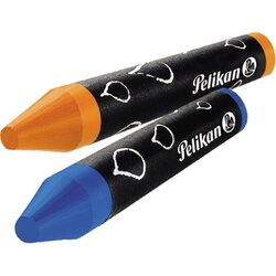 Pelikan 722959 Wachsmalstifte  sort 8St +Schaber