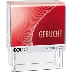 COLOP® 100672 Textstempel Printer 20 GEBUCHT 38mm Kunststoff rt