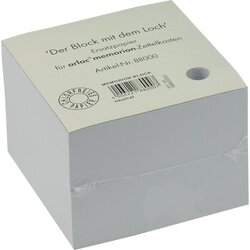 arlac 8800000 Zettelboxeinlage memorion 10x10cm weiß 600 Bl./Pack.