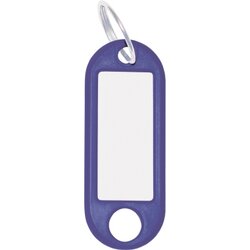 WEDO® 262801803 Schlüsselanhänger mit Ring 18mm bl 100 St./Pack.