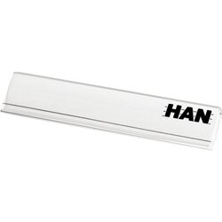 HAN 1021 Beschriftungsclip 60x13mm  +Beschriftungsbogen tr 10St