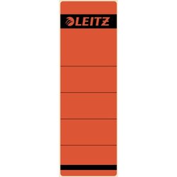 Leitz 16420025 Ordneretikett kurz/breit Papier rot 10 St./Pack.