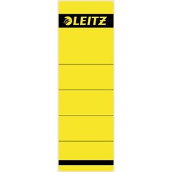 Leitz 16420015 Ordneretikett kurz/breit Papier gelb 10 St./Pack.