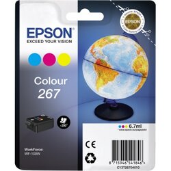 Epson C13T26704010 Tintenpatrone 267 6,7ml 200Seiten c/m/y