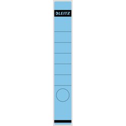 Leitz 16480035 Ordneretikett lang/schmal sk blau 10 St./Pack.