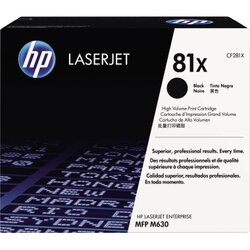 HP CF281X Toner 81X 25.000Seiten schwarz 