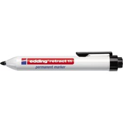 edding 4-11001 Permanentmarker retract 11  Druckmechanik 1,5-3mm sw
