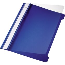 Leitz 41970035 Schnellhefter A5 120Blatt PVC bl