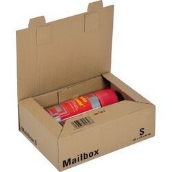 ColomPac® CP 098.02 Versandkarton Mailbox S braun 