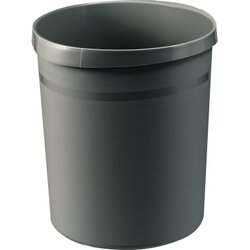 HAN 18190-191 Papierkorb GRIP 18Liter Kunststoff dunkelgrau