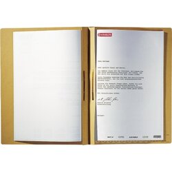 Leitz 21870000 Pendelhefter DIN A4 Combi-Zweifalz naturbraun