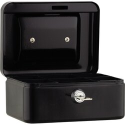 Neutralware 178039090 Geldkassette 15,2x8x11,5cm  5Fächer sw