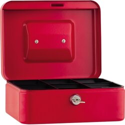Neutralware 178039130 Geldkassette 20x9x16cm  6Fächer rt