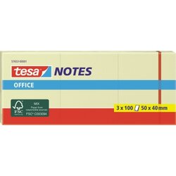 tesa® 57653-00001 Haftnotiz Office Notes 50x40mm ge 3 St./Pack.