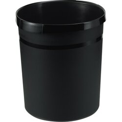 HAN 18198-13 Papierkorb KARMA 18Liter Kunststoff öko-schwarz