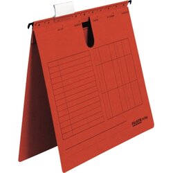 Falken 11287877 Hängehefter kaufm. Heftung rot 5 St./Pack.