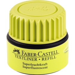 Faber-Castell 154907 Nachfülltusche TEXTLINER 1549 25ml gelb