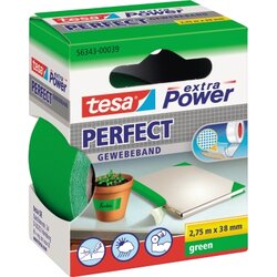 tesa® 56343-00039 Gewebeband extra Power Perfect 38mmx2,75m grün