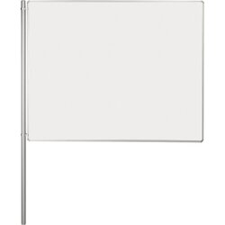 Ultradex 747608 Anbaustellwand 150x120cm beids. Whiteboard weiß
