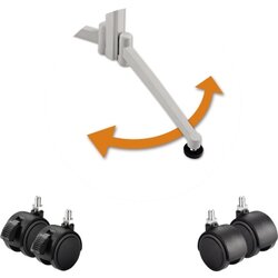 magnetoplan® Moderationstafel Design evolution plus Filz