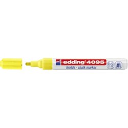 edding 4-4095065 Kreidemarker 4095 2-3mm Rundspitze neongelb