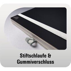 Chronoplan Buchkalender Black Edition 2026