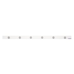 magnetoplan® 16271M Leiste magnetowand 5x100cm ws +6Magnete