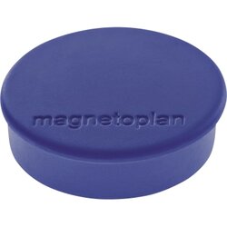 magnetoplan® 1664514 Magnet Discofix Hobby 25mm d.blau 10 St./Pack.