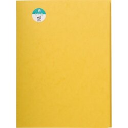 Exacompta 56404E Sammelmappe DIN A4 3Klappen Karton gelb